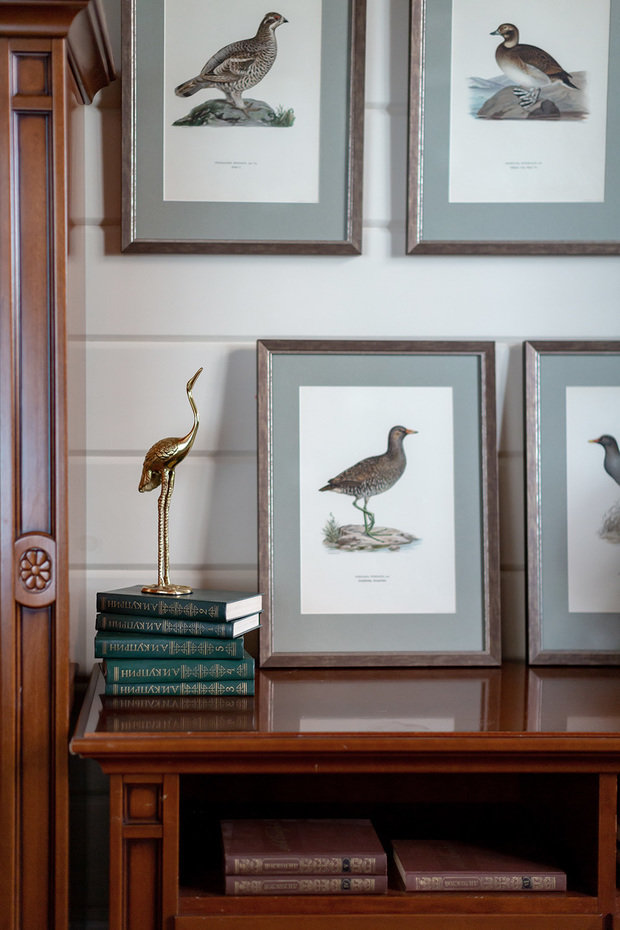 Фотография: Кабинет в стиле Прованс и Кантри, Классический, Эклектика, Дом, Проект недели, Зеленый, Винтаж, Санкт-Петербург, оформить дом из бруса, Более 90 метров, Мария Нечаева – фото на INMYROOM