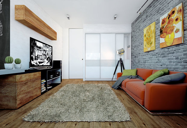 Фото из портфолио Квартира на Мосфильмовской – фотографии дизайна интерьеров на INMYROOM