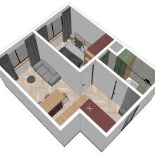 Фото из портфолио Планировка – фотографии дизайна интерьеров на INMYROOM