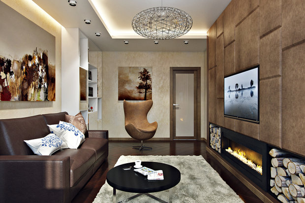 Фото из портфолио квартира 100 кв. метров – фотографии дизайна интерьеров на INMYROOM