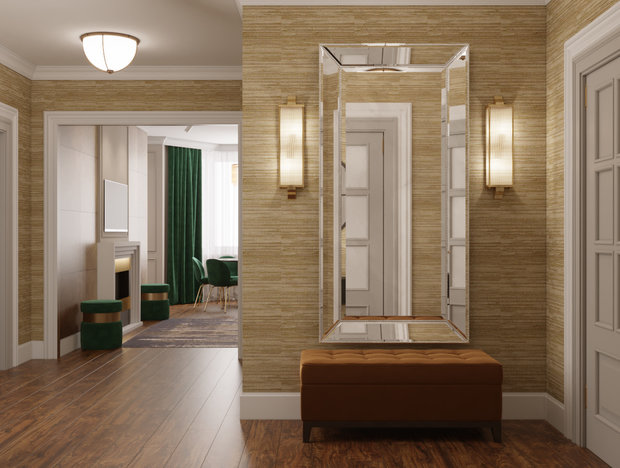 Фото из портфолио Проект 3-х комнатной квартиры "Stay Home" – фотографии дизайна интерьеров на INMYROOM