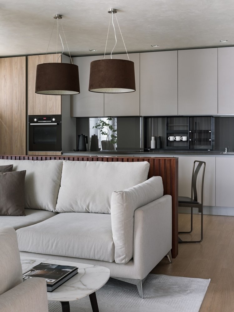 Фотография: Кухня и столовая в стиле Современный, Квартира, Проект дня, Минск, Евгения Лыкасова, 4 и больше, Более 90 метров – фото на INMYROOM Фотография: Кухня и столовая в стиле Современный, Квартира, Проект дня, Минск, Евгения Лыкасова, 4 и больше, Более 90 метров – фото на INMYROOM