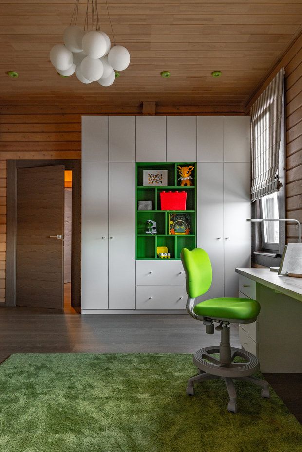 Фотография: Детская в стиле Современный, Эко, Дом, Проект недели, 4 и больше, Более 90 метров, Челябинская область, Анастасия Коломенцева, ПРЕМИЯ INMYROOM – фото на INMYROOM