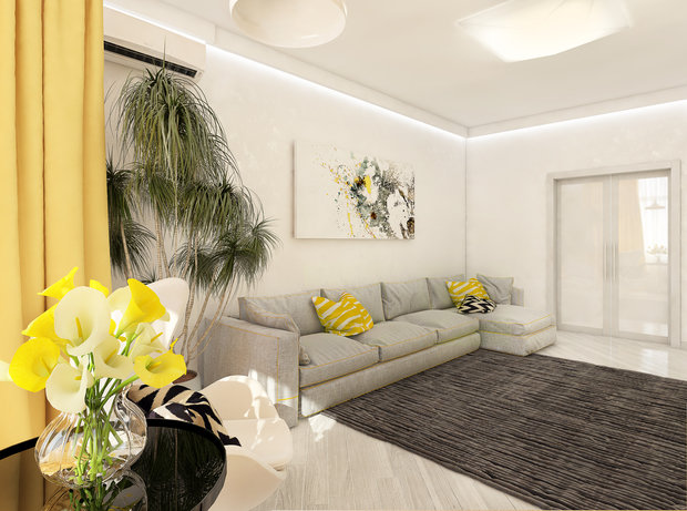 Фото из портфолио Дизайн интерьера квартиры. Киев. 2014 – фотографии дизайна интерьеров на INMYROOM