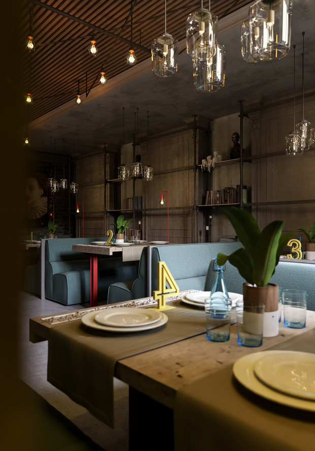 Фото из портфолио PITER BAR  – фотографии дизайна интерьеров на INMYROOM