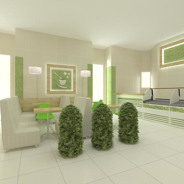 Фото из портфолио Кафетерий  – фотографии дизайна интерьеров на INMYROOM
