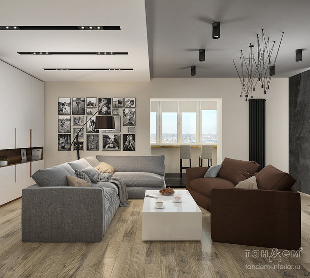 Фото из портфолио Квартира для семьи ученых – фотографии дизайна интерьеров на INMYROOM