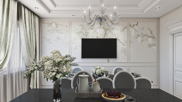 Фото из портфолио #квартирадляанары – фотографии дизайна интерьеров на INMYROOM