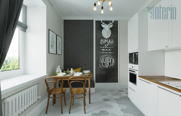 Фото из портфолио Квартира, 70 кв.м., Июнь 2019 – фотографии дизайна интерьеров на INMYROOM