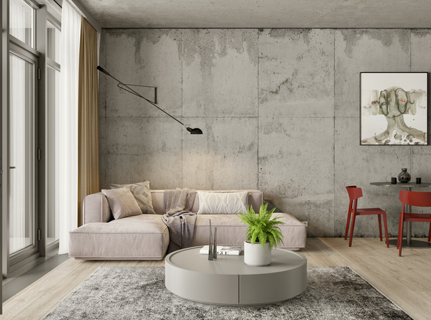 Фотография: Гостиная в стиле Лофт – фото на INMYROOM