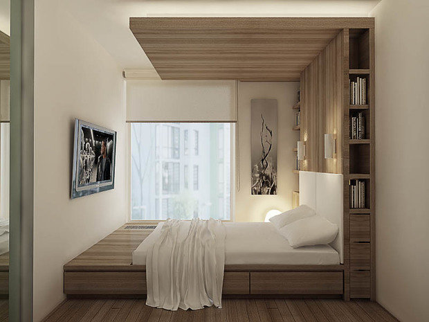 Фото из портфолио Квартира в ЖК Новомолоково – фотографии дизайна интерьеров на INMYROOM