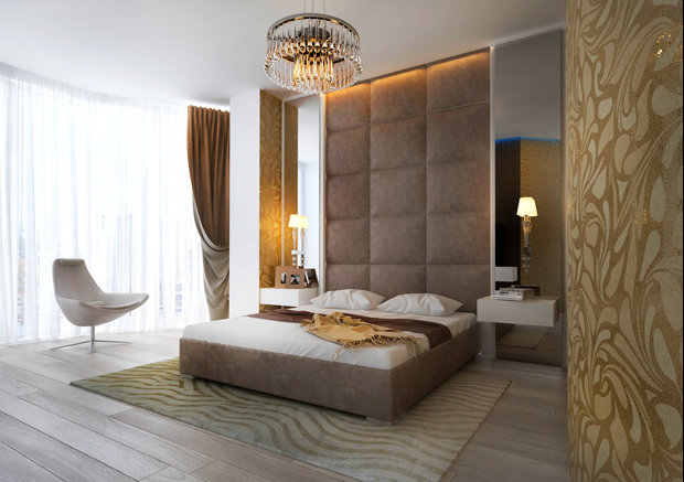 Фото из портфолио Спальня в стиле минимализм – фотографии дизайна интерьеров на INMYROOM
