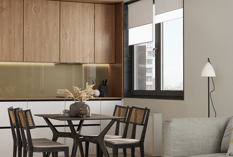 Квартира 45м2 для женщины в ЖК Ты и Я