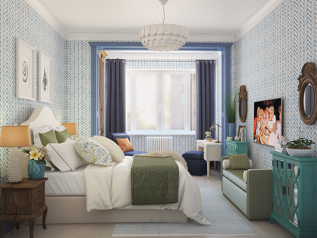 Фото из портфолио ЖК "Студенческая 20" – фотографии дизайна интерьеров на INMYROOM