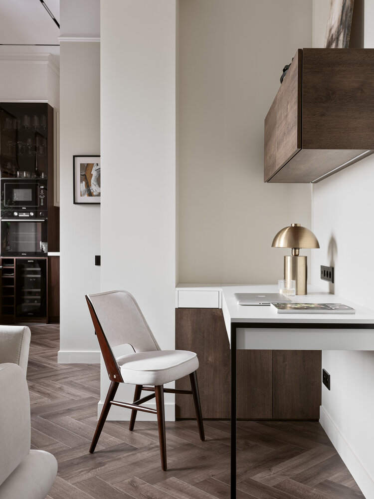 Фотография: Гостиная в стиле Современный, Квартира, Проект дня, Москва, Кирпичный дом, 1 комната, 40-60 метров, Замоскворечье, минимализм с элементами современного дизайна, Евгения Заболоцкая – фото на INMYROOM Фотография: Гостиная в стиле Современный, Квартира, Проект дня, Москва, Кирпичный дом, 1 комната, 40-60 метров, Замоскворечье, минимализм с элементами современного дизайна, Евгения Заболоцкая – фото на INMYROOM