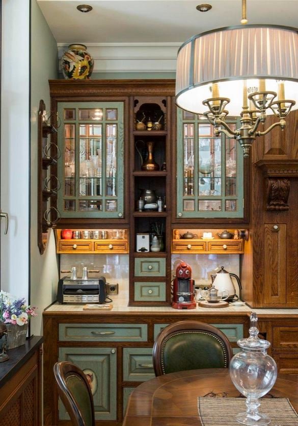 Фото из портфолио Кухня для художницы в английском стиле  – фотографии дизайна интерьеров на INMYROOM