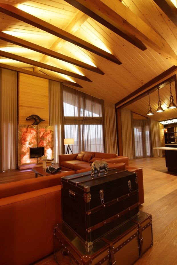 Фото из портфолио Шале в Крымских горах – фотографии дизайна интерьеров на INMYROOM