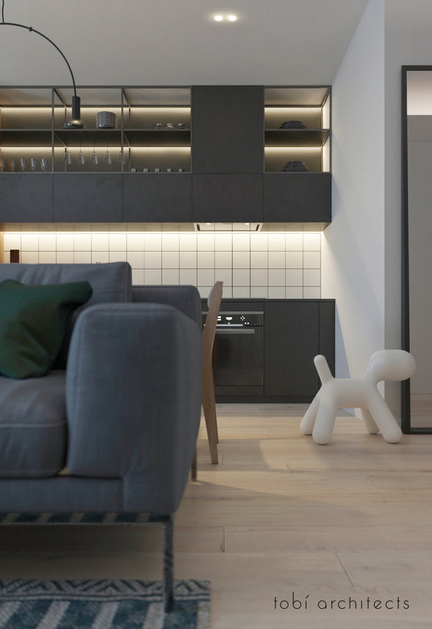 Фото из портфолио FREE APARTMENT – фотографии дизайна интерьеров на INMYROOM