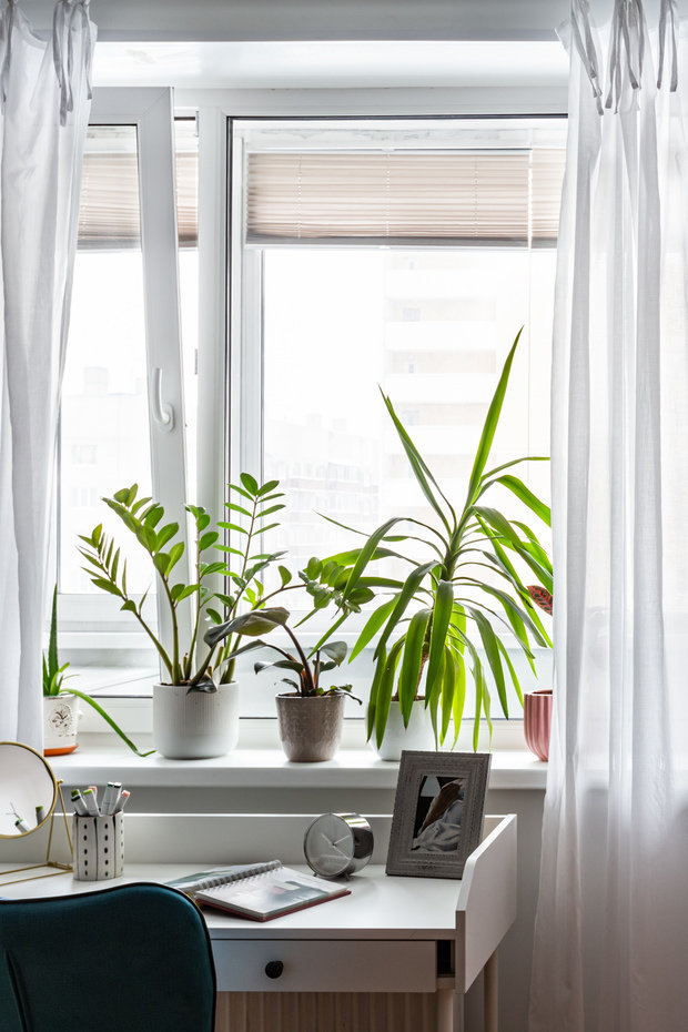 Фотография: Кабинет в стиле Современный, Квартира, Проект недели, Санкт-Петербург, 3 комнаты, 60-90 метров, Ульяна Синицына – фото на INMYROOM