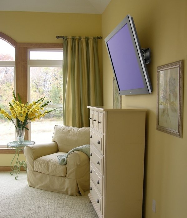 Фотография: в стиле Современный, Спальня, Цвет в интерьере – фото на INMYROOM