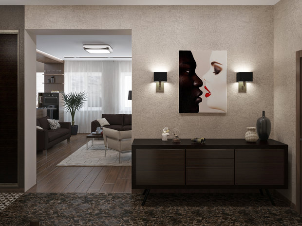 Фото из портфолио Квартира 110 кв.м – фотографии дизайна интерьеров на INMYROOM