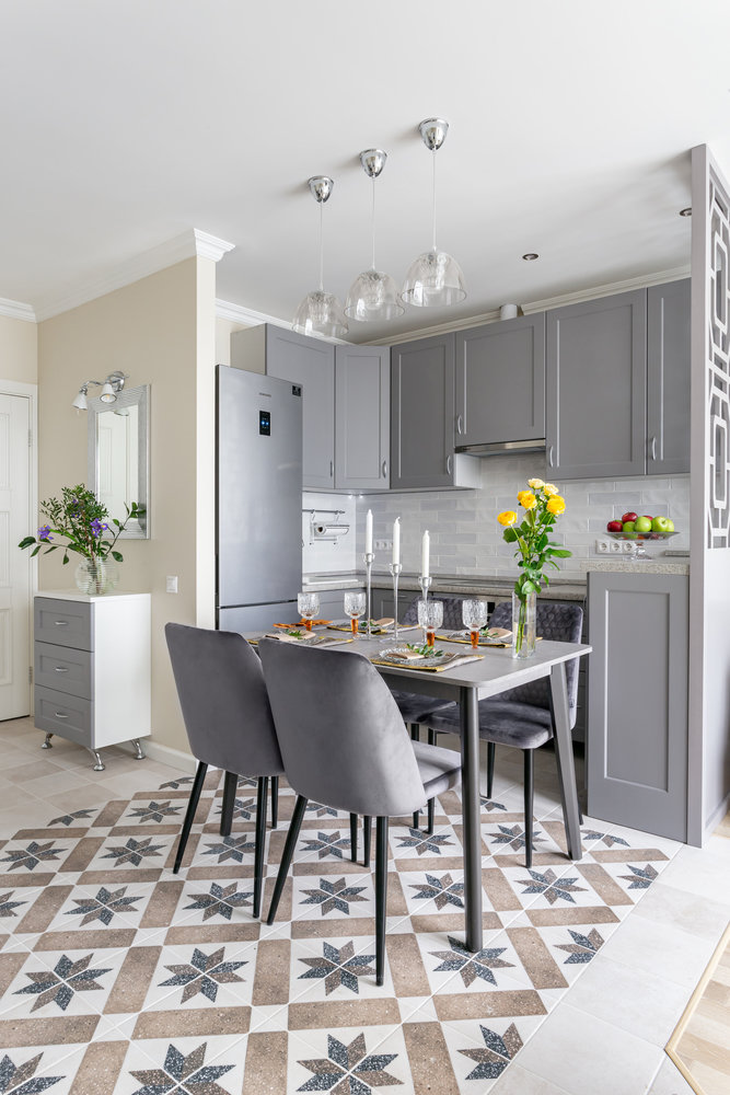 Фотография: Кухня и столовая в стиле Современный, Малогабаритная квартира, Квартира, Проект недели, Москва, 1 комната, до 40 метров, Ирина Долганова – фото на INMYROOM Фотография: Кухня и столовая в стиле Современный, Малогабаритная квартира, Квартира, Проект недели, Москва, 1 комната, до 40 метров, Ирина Долганова – фото на INMYROOM