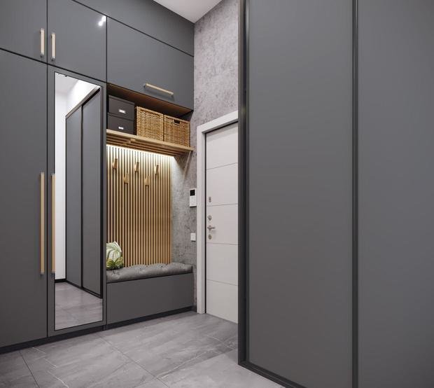 Фото из портфолио Дизайн-проект частной квартиры ЖК "Рассказово" 42,2 м² – фотографии дизайна интерьеров на INMYROOM