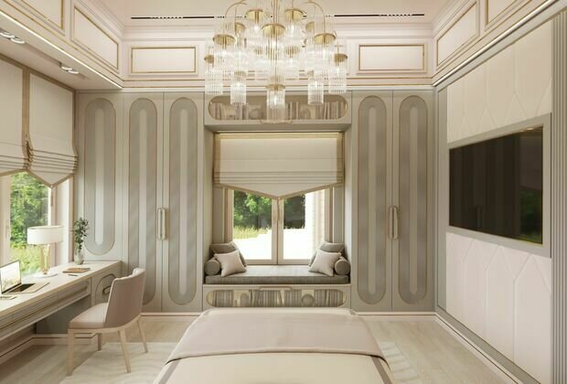 Фото из портфолио Дом 281,5 м² в КП Руза Фэмили: светлый интерьер для светлой семьи – фотографии дизайна интерьеров на INMYROOM