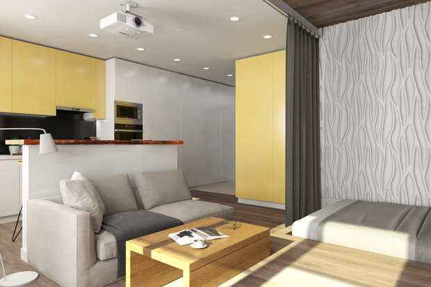 Фото из портфолио Проект "Экологичный" – фотографии дизайна интерьеров на INMYROOM