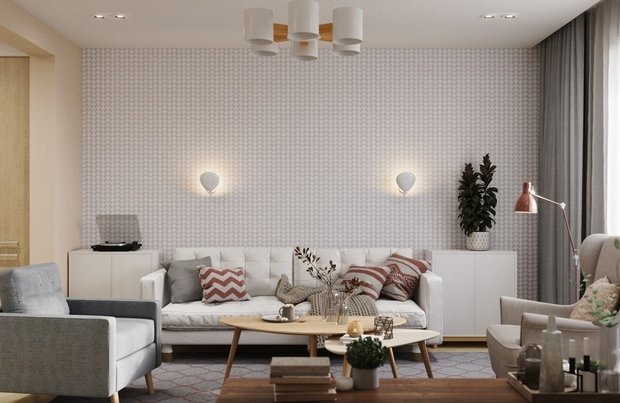 Фото из портфолио 70м2 Сахалин Проект – фотографии дизайна интерьеров на INMYROOM