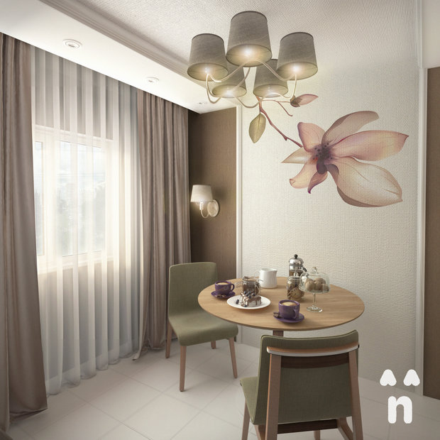 Фото из портфолио Кухня "Какао с молоком" – фотографии дизайна интерьеров на INMYROOM