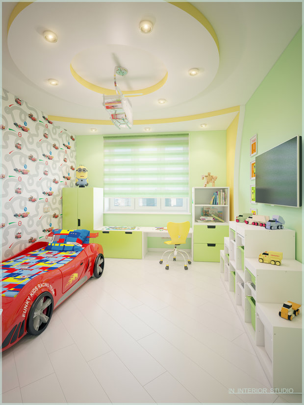 Фото из портфолио Квартира в стиле Поп-Арт – фотографии дизайна интерьеров на INMYROOM