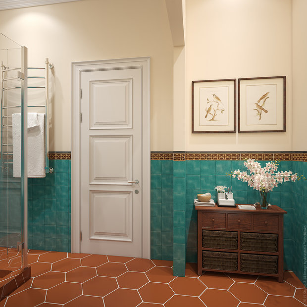 Фото из портфолио Подмосковное кантри – фотографии дизайна интерьеров на INMYROOM