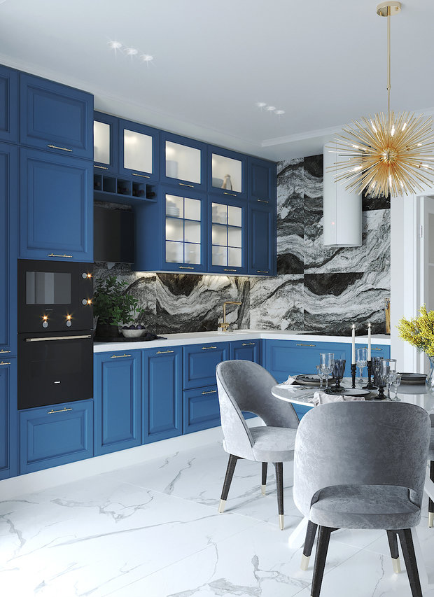 Фото из портфолио ДИЗАЙН ОДНОКОМНАТНОЙ КВАРТИРЫ 49,3 КВ.М В ПОДОЛЬСКЕ – фотографии дизайна интерьеров на INMYROOM