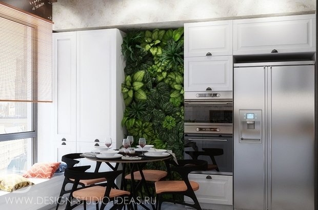 Фото из портфолио ЛОФТ В ЖК TRIBECCA В МОСКВЕ,120 М² – фотографии дизайна интерьеров на INMYROOM