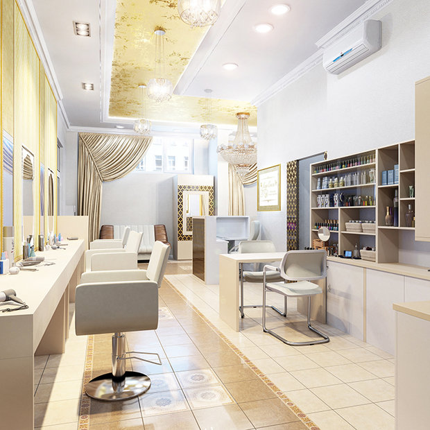 Фото из портфолио Салон "Леди Стиль", г. Сургут, ЖК "Европейский" – фотографии дизайна интерьеров на INMYROOM