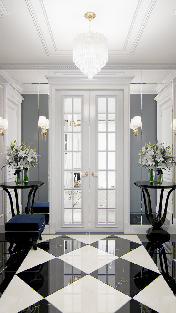 Фотография: Прихожая в стиле Классический, Современный, Квартира, Москва, Монолитный дом, 3 комнаты, Более 90 метров, #эксклюзивныепроекты, True interior – фото на INMYROOM Фотография: Прихожая в стиле Классический, Современный, Квартира, Москва, Монолитный дом, 3 комнаты, Более 90 метров, #эксклюзивныепроекты, True interior – фото на INMYROOM