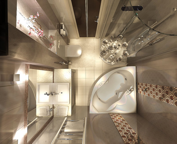 Фото из портфолио Ванная комната в классике – фотографии дизайна интерьеров на INMYROOM