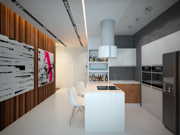 Фото из портфолио ЖК Новый город 110 кв.м. – фотографии дизайна интерьеров на INMYROOM