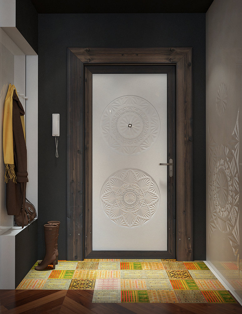 Фотография: Прихожая в стиле Эклектика, Квартира, Дома и квартиры, Проект недели – фото на INMYROOM Фотография: Прихожая в стиле Эклектика, Квартира, Дома и квартиры, Проект недели – фото на INMYROOM