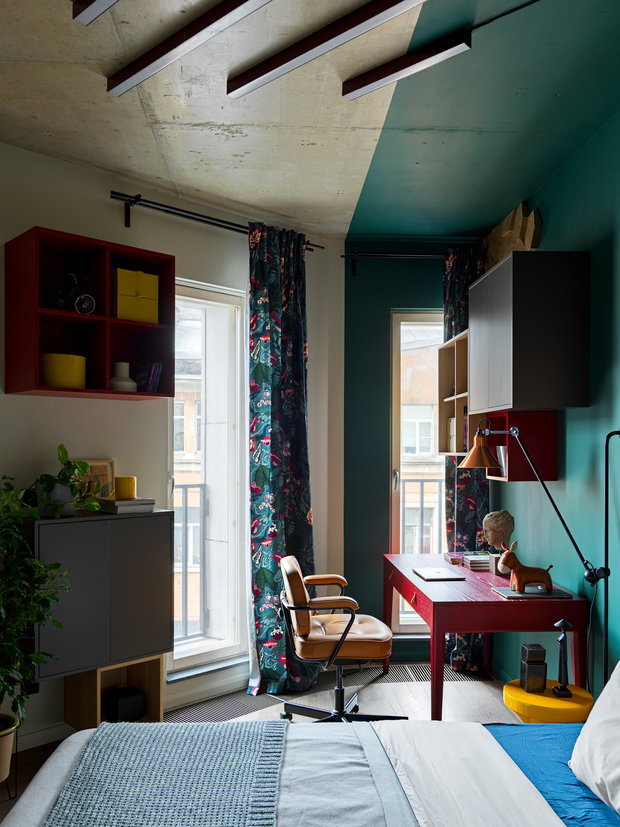 Фотография: Детская в стиле Современный, Эклектика, Квартира, Проект недели, Санкт-Петербург, Макс Жуков, Виктор Штефан, ToTaste Studio, 3 комнаты, 60-90 метров – фото на INMYROOM