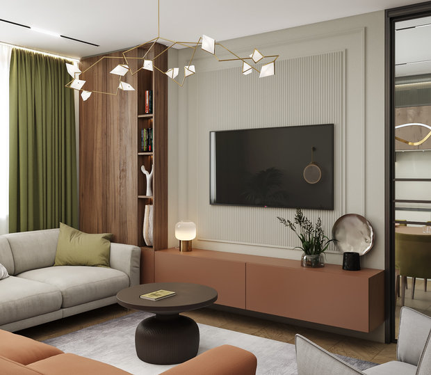 Фото из портфолио GreenWood_project – фотографии дизайна интерьеров на INMYROOM