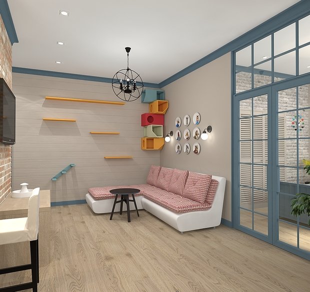 Фотография: Гостиная в стиле Скандинавский, Квартира, Проект недели, Zi-Design Interiors – фото на INMYROOM