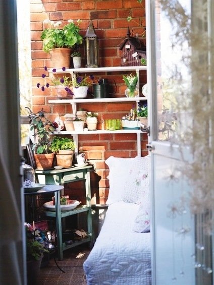 Фотография: Балкон в стиле Прованс и Кантри, Декор интерьера, Квартира, Интерьер комнат – фото на INMYROOM