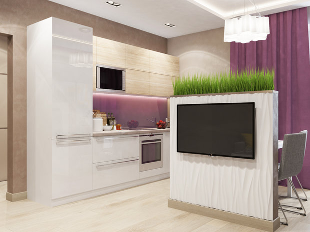 Фото из портфолио Кухня-гостиная г. Сыктывкар – фотографии дизайна интерьеров на INMYROOM