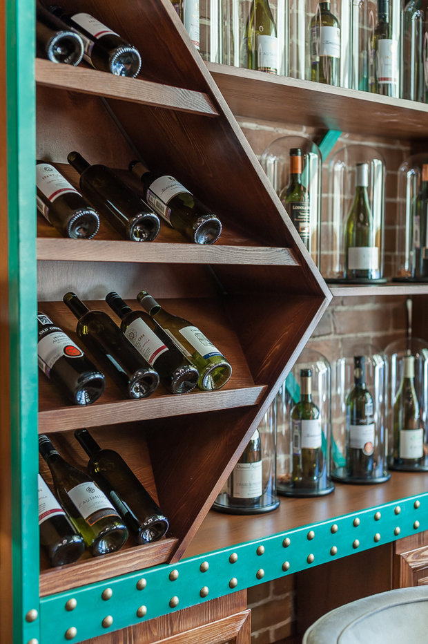 Фото из портфолио Дизайн интерьера ресторана «MEAT & WINE» – фотографии дизайна интерьеров на INMYROOM