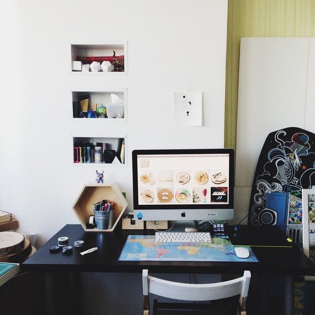 Фото из портфолио Полки и ящики – фотографии дизайна интерьеров на INMYROOM