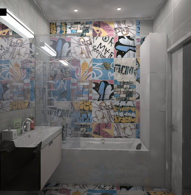 Фотография: Ванная в стиле Лофт – фото на INMYROOM