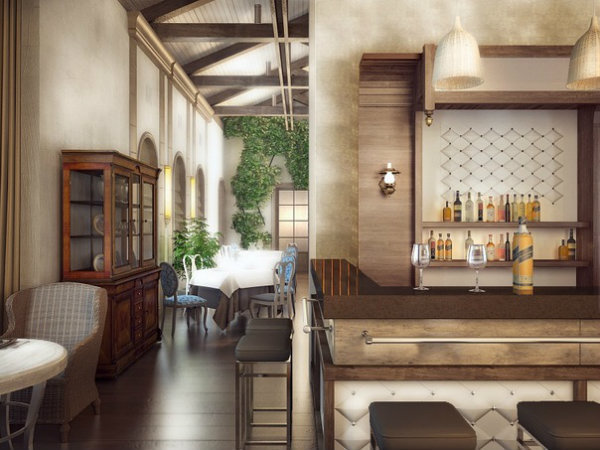 Фото из портфолио Дизайн ресторанов – фотографии дизайна интерьеров на INMYROOM