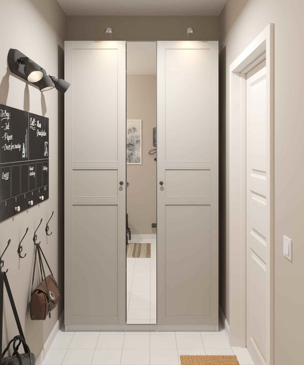 Фотография: Прихожая в стиле Скандинавский, Гид, ИКЕА, П-44 – фото на INMYROOM